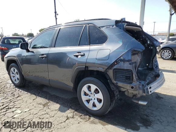 2019 Toyota RAV4 LE with VIN JTMF1RFV6KD503302, listed as a Copart auction lot 62384955 with 77,703 mi miles and Salvage title. Bid and sale history available at DreamBid. Image 2.