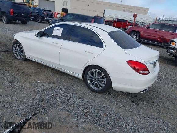 2018 Mercedes-Benz C 300 with VIN 55SWF4JB5JU268060, listed as a IAAI auction lot 42380459 with 111,801 mi miles and . Bid and sale history available at DreamBid. Image 3.
