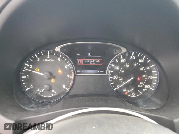 2017 Nissan Altima SR with VIN 1N4AL3AP5HC109322, listed as a Copart auction lot 56933515 with 96,914 mi miles and Salvage title. Bid and sale history available at DreamBid. Image 9.