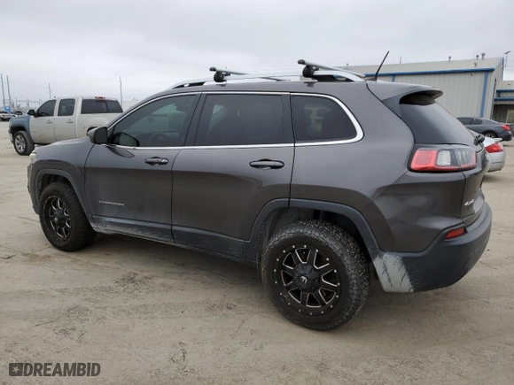 2019 Jeep Cherokee Altitude with VIN 1C4PJMLB7KD198765, listed as a Copart auction lot 44719745 with 123,946 mi miles and Salvage Title. Bid and sale history available at carsss.com. Image 2.