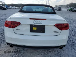 2016 Audi A5 Premium with VIN WAUD2AFH5GN000987, listed as a Copart auction lot 73012524 with 63,189 mi miles and Salvage title. Bid and sale history available at DreamBid. Image 6.