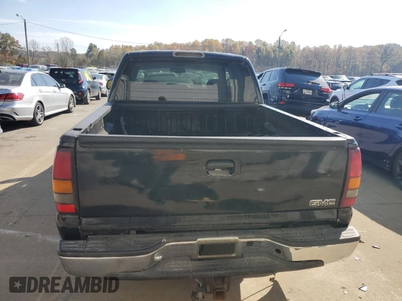 2006 GMC Sierra 1500 SLT with VIN 2GTEK13N161316789, listed as a Copart auction lot 78216214 with Not Provided miles and Salvage Title. Bid and sale history available at carsss.com. Image 6.