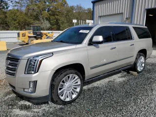 2015 Cadillac Escalade ESV Platinum z VIN 1GYS4UKJ7FR609546, wystawiony jako Copart lot #77941594 z przebiegiem 168 117 mil mil oraz Czysty tytuł • Clean title. Historia ofert i sprzedaży dostępna na DreamBid. Obrazek 1.