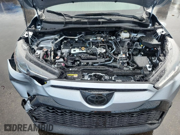 2024 Toyota Corolla Cross Hybrid S with VIN 7MUFBABG3RV047740, listed as a Copart auction lot 62395955 with 15,885 mi miles and Salvage title. Bid and sale history available at DreamBid. Image 11.