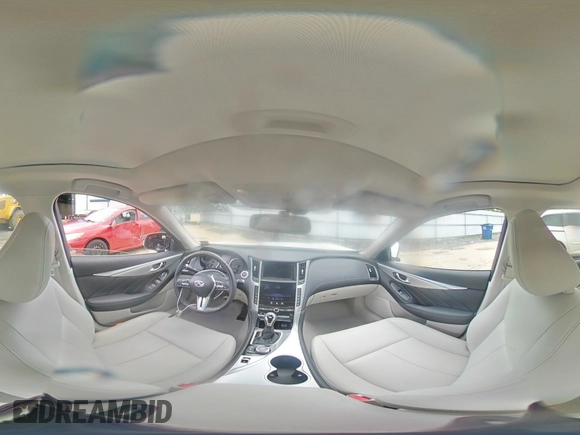 2020 Infiniti Q50 Luxe z VIN JN1EV7AR8LM252625, wystawiony jako Copart lot #58925685 z przebiegiem 7 097 mil mil oraz Szkoda całkowita • Salvage title. Historia ofert i sprzedaży dostępna na DreamBid. Obrazek 15.