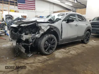2025 Mazda CX-30 2.5 S Select Sport with VIN 3MVDMBBM9SM769760, listed as a Copart auction lot 88716405 with 2,441 mi miles and Salvage Title. Bid and sale history available at carsss.com. Image 1.