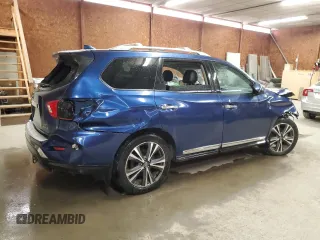 2020 Nissan Pathfinder Platinum with VIN 5N1DR2DM0LC576363, listed as a Copart auction lot 56352345 with 175,995 mi miles and Salvage title. Bid and sale history available at DreamBid. Image 3.