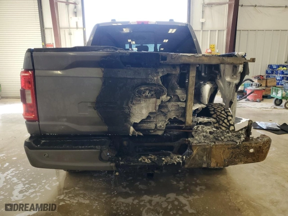 2021 Ford F-150 XL with VIN 1FTFW1ED7MFB61717, listed as a Copart auction lot 46104465 with 134,726 mi miles and Clean Title. Bid and sale history available at carsss.com. Image 6.