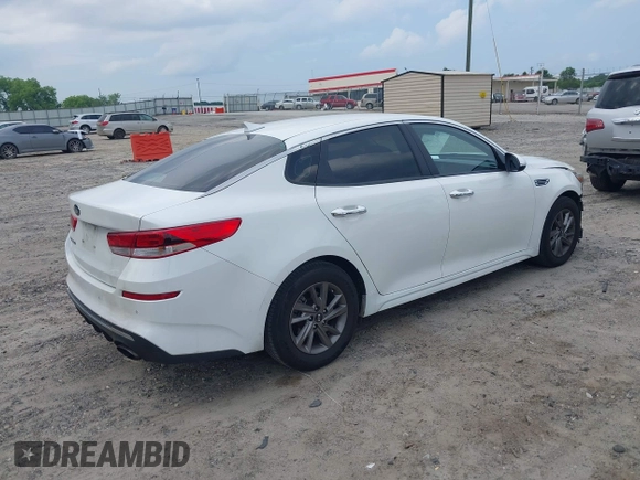 2020 Kia Optima LX with VIN 5XXGT4L3XLG385606, listed as a IAAI auction lot 42307975 with 164,000 mi miles and . Bid and sale history available at DreamBid. Image 4.