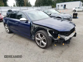 2013 Audi S6 Prestige with VIN WAUJ2AFC9DN060290, listed as a Copart auction lot 71728954 with 112,107 mi miles and Salvage Title. Bid and sale history available at carsss.com. Image 4.