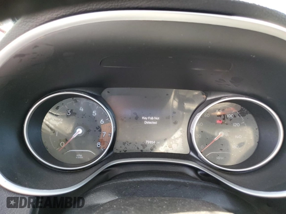 2020 Jeep Compass Latitude z VIN 3C4NJDBB0LT228175, wystawiony jako Copart lot #74743464 z przebiegiem 79 354 mil mil oraz Szkoda całkowita • Salvage title. Historia ofert i sprzedaży dostępna na DreamBid. Obrazek 9.
