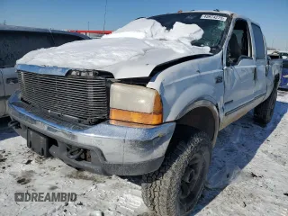 2000 Ford Super Duty F-250 XL with VIN 1FTNW21F3YED36324, listed as a Copart auction lot 45974275 with 358,073 mi miles and Salvage Title. Bid and sale history available at carsss.com. Image 1.