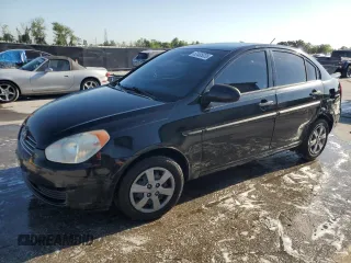 2008 Hyundai Accent GLS with VIN KMHCN46C18U223820, listed as a Copart auction lot 52495035 with 140,690 mi miles and Salvage Title. Bid and sale history available at carsss.com. Image 1.