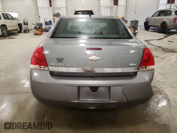 2008 Chevrolet Impala LS with VIN 2G1WB58K481377902, listed as a Copart auction lot 41485495 with 112,363 mi miles and Salvage Title. Bid and sale history available at DreamBid. Image 6.