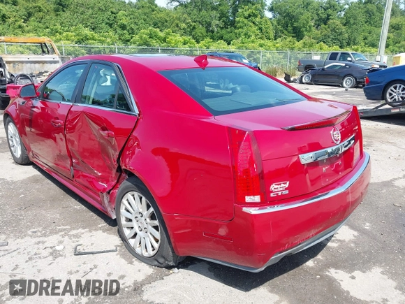 2013 Cadillac CTS Luxury with VIN 1G6DE5E55D0157455, listed as a IAAI auction lot 42469959 with 107,274 mi miles and . Bid and sale history available at DreamBid. Image 3.