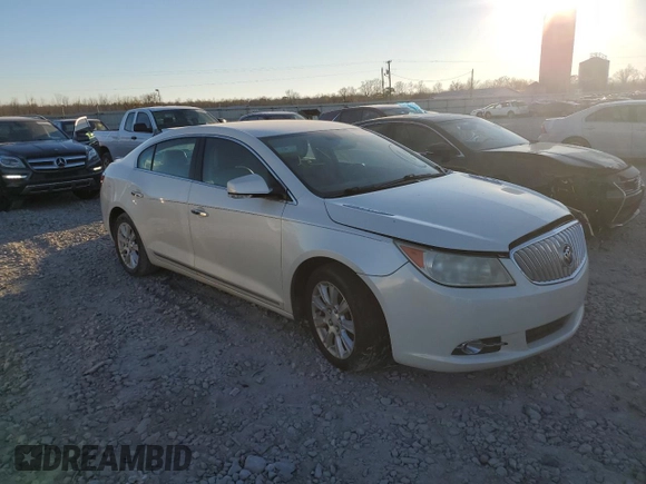 2012 Buick LaCrosse Leather with VIN 1G4GC5ER1CF196716, listed as a Copart auction lot 86140544 with 0 mi miles and Salvage Title. Bid and sale history available at carsss.com. Image 4.