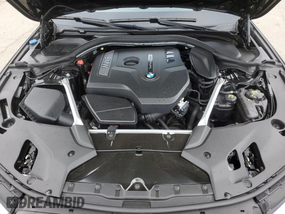 2018 BMW 5 Series 530i with VIN WBAJA5C51JWA38499, listed as a Copart auction lot 49150205 with 59,521 mi miles and Salvage Title. Bid and sale history available at DreamBid. Image 11.