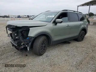 2024 Kia Telluride SX Prestige X-Pro with VIN 5XYP5DGC0RG460032, listed as a Copart auction lot 58527925 with 32,423 mi miles and Salvage title. Bid and sale history available at DreamBid. Image 1.