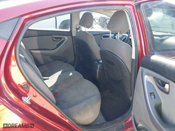 2014 Hyundai Elantra Limited with VIN 5NPDH4AE7EH534926, listed as a IAAI auction lot 41857256 with 135,932 mi miles. Bid and sale history available at carsss.com. Image 8.
