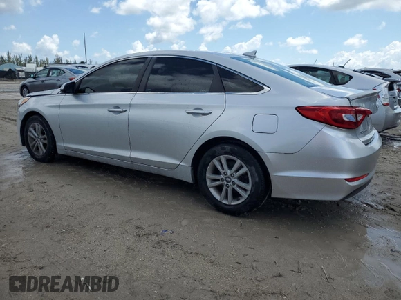 2016 Hyundai Sonata SE with VIN 5NPE24AF9GH352565, listed as a Copart auction lot 55914915 with 136,689 mi miles and Clean Title. Bid and sale history available at carsss.com. Image 2.
