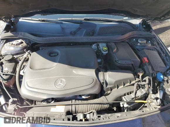 2018 Mercedes-Benz CLA 250 with VIN WDDSJ4GB4JN526677, listed as a Copart auction lot 43806484 with 61,112 mi miles and . Bid and sale history available at DreamBid. Image 12.