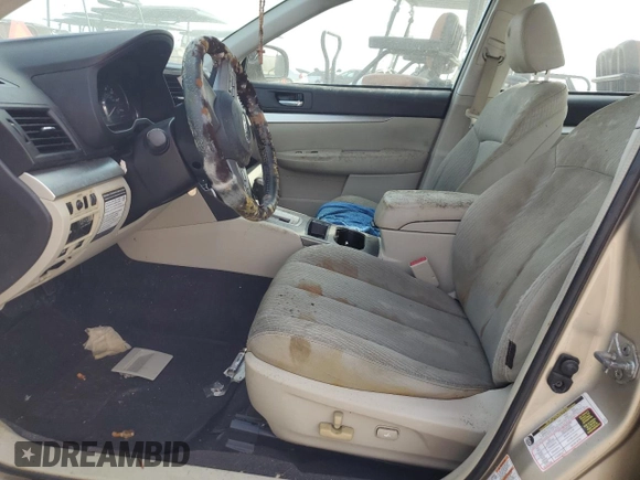 2010 Subaru Legacy Premium с VIN 4S3BMCE69A3233628, выставлен на аукционе Copart как лот 75176344 с пробегом Не указан миль и Списание • Salvage title. История ставок и продаж доступна на DreamBid. Изображение 7.