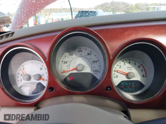 2008 Chrysler PT Cruiser with VIN 3A8FY48B58T117273, listed as a IAAI auction lot 41922849 with 145,700 mi miles. Bid and sale history available at carsss.com. Image 7.