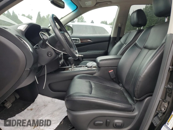 2015 Nissan Pathfinder SV with VIN 5N1AR2MM4FC675811, listed as a Copart auction lot 60629645 with 77,661 mi miles and Salvage title. Bid and sale history available at DreamBid. Image 7.