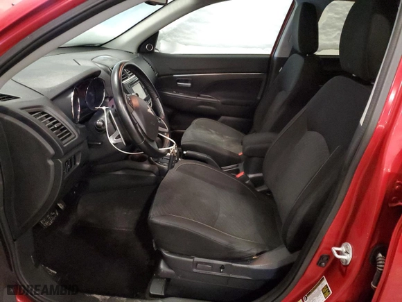 2015 Mitsubishi Outlander Sport SE with VIN 4A4AR4AU5FE052621, listed as a Copart auction lot 80021624 with 107,454 mi miles and Salvage Title. Bid and sale history available at carsss.com. Image 7.