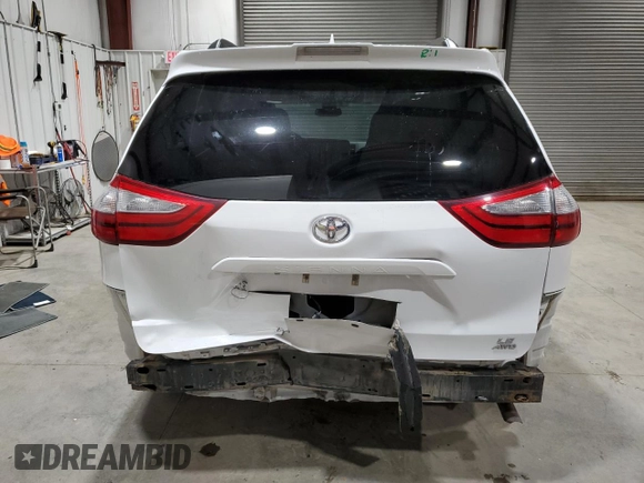 2018 Toyota Sienna LE with VIN 5TDJZ3DC6JS193365, listed as a Copart auction lot 78240794 with 64,739 mi miles and Salvage title. Bid and sale history available at DreamBid. Image 6.