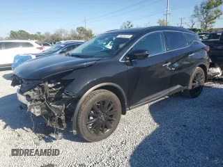 2022 Nissan Murano SV z VIN 5N1AZ2BS4NC126352, wystawiony jako Copart lot #49026225 z przebiegiem 46 333 mil mil oraz Nie do naprawy • Non repairable. Historia ofert i sprzedaży dostępna na DreamBid. Obrazek 1.