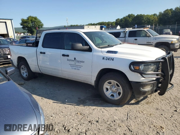 2024 Ram 1500 Tradesman z VIN 1C6SRFNT0RN225627, wystawiony jako Copart lot #69763084 z przebiegiem 4 563 mil mil oraz Szkoda całkowita • Salvage title. Historia ofert i sprzedaży dostępna na DreamBid. Obrazek 4.