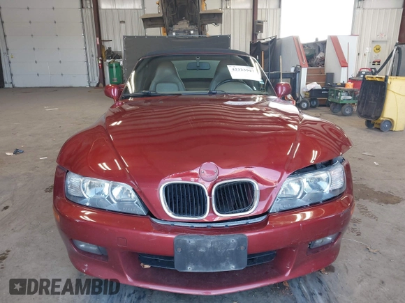 2000 BMW Z3 2.5 z VIN WBACH9346YLF92166, wystawiony jako IAAI lot #42323947 z przebiegiem 130 652 mil mil oraz . Historia ofert i sprzedaży dostępna na DreamBid. Obrazek 12.