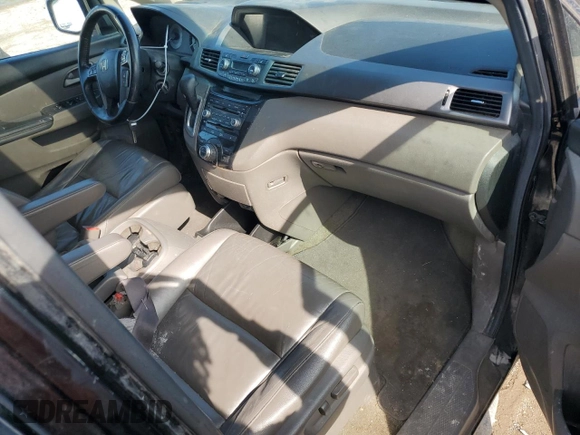 2011 Honda Odyssey Touring Elite with VIN 5FNRL5H93BB091560, listed as a Copart auction lot 52836454 with 288,041 mi miles and Salvage Title. Bid and sale history available at DreamBid. Image 8.