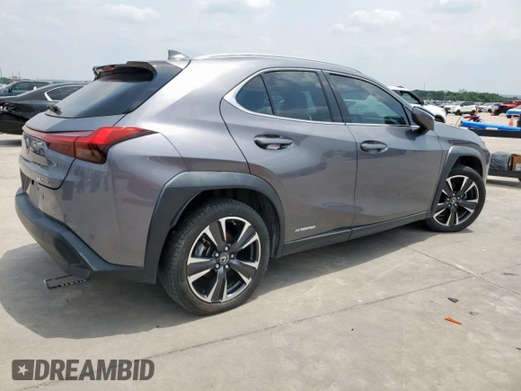 2021 Lexus UX 250h с VIN JTHP9JBH4M2046937, выставлен на аукционе Copart как лот 56395135 с пробегом 54 578 миль миль и Чистый • Clean title. История ставок и продаж доступна на DreamBid. Изображение 3.
