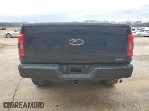 2021 Ford F-150 XL with VIN 1FTEW1EP8MFA87620, listed as a Copart auction lot 45039245 with 0 mi miles and Non Repairable. Bid and sale history available at carsss.com. Image 6.