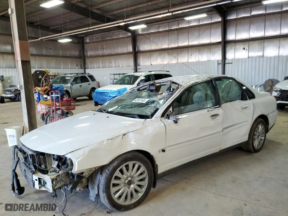 2004 Volvo S80 with VIN YV1TS91Z141351471, listed as a Copart auction lot 42047965 with 0 mi miles and Salvage Title. Bid and sale history available at carsss.com. Image 1.