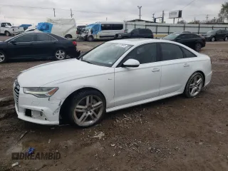 2016 Audi A6 2.0T Premium Plus with VIN WAUGFAFC4GN057364, listed as a Copart auction lot 44379693 with 50,968 mi miles. Bid and sale history available at carsss.com. Image 1.