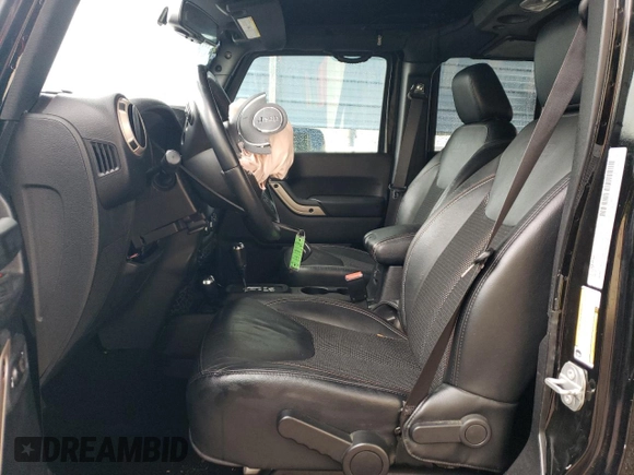 2016 Jeep Wrangler Unlimited 75th Anniversary with VIN 1C4BJWEG2GL221624, listed as a Copart auction lot 44678795 with 50,314 mi miles and Salvage Title. Bid and sale history available at carsss.com. Image 7.