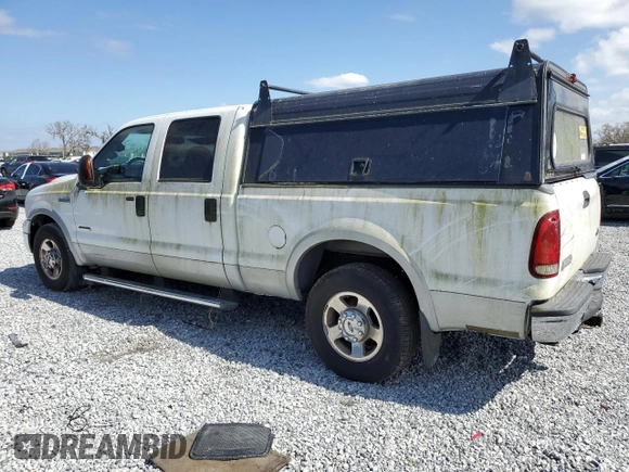 2005 Ford F-250 XL with VIN 1FTSW20P95EB35293, listed as a Copart auction lot 45791085 with 260,964 mi miles and Clean Title. Bid and sale history available at DreamBid. Image 2.