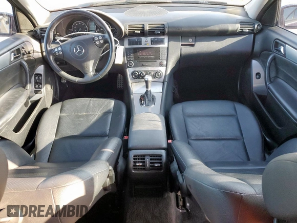 2006 Mercedes-Benz C 230 Sport with VIN WDBRF52H26F822471, listed as a Copart auction lot 51957955 with 146,176 mi miles and Salvage Title. Bid and sale history available at carsss.com. Image 8.