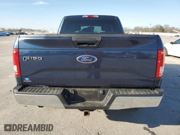 2016 Ford F-150 XL with VIN 1FTEX1CP8GFA96743, listed as a Copart auction lot 50309085 with 122,835 mi miles and Salvage Title. Bid and sale history available at carsss.com. Image 6.