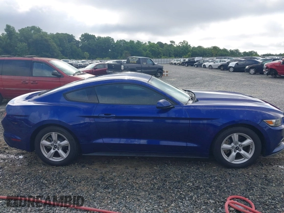 2015 Ford Mustang V6 with VIN 1FA6P8AM6F5411572, listed as a IAAI auction lot 42377268 with 56,049 mi miles and . Bid and sale history available at DreamBid. Image 13.