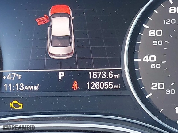2016 Audi A6 3.0T Premium Plus with VIN WAUFGAFC9GN004863, listed as a IAAI auction lot 41822157 with NaN miles. Bid and sale history available at carsss.com. Image 15.