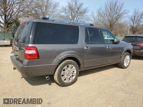 2014 Ford Expedition Max Limited with VIN 1FMJK2A5XEEF61865, listed as a Copart auction lot 47816245 with 120,595 mi miles and Non repairable. Bid and sale history available at DreamBid. Image 3.