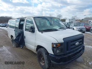 2012 Ford Econoline Passenger XL with VIN 1FBSS3BL0CDB14240, listed as a IAAI auction lot 41446796 with 83,085 mi miles and . Bid and sale history available at DreamBid. Image 1.