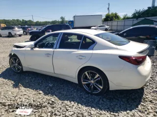 2021 Infiniti Q50 Signature Edition с VIN JN1EV7CR1MM754889, выставлен на аукционе Copart как лот 60595224 с пробегом 29 087 миль миль и Списание • Salvage title. История ставок и продаж доступна на DreamBid. Изображение 2.