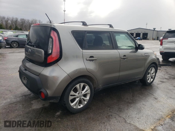 2015 Kia Soul + with VIN KNDJP3A51F7147424, listed as a Copart auction lot 51534795 with 105,224 mi miles and Salvage Title. Bid and sale history available at carsss.com. Image 3.