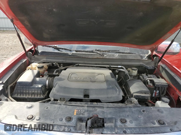 2016 GMC Canyon 2WD SLT with VIN 1GTG5DE31G1106522, listed as a Copart auction lot 78631704 with 215,886 mi miles and Salvage Title. Bid and sale history available at carsss.com. Image 11.
