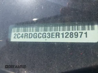 2014 Dodge Grand Caravan SXT z VIN 2C4RDGCG3ER128971, wystawiony jako IAAI lot #41921386 z przebiegiem 255 074 mil mil oraz . Historia ofert i sprzedaży dostępna na DreamBid. Obrazek 9.